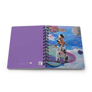 Diana Ross Space Cowgirl Spiral Journal