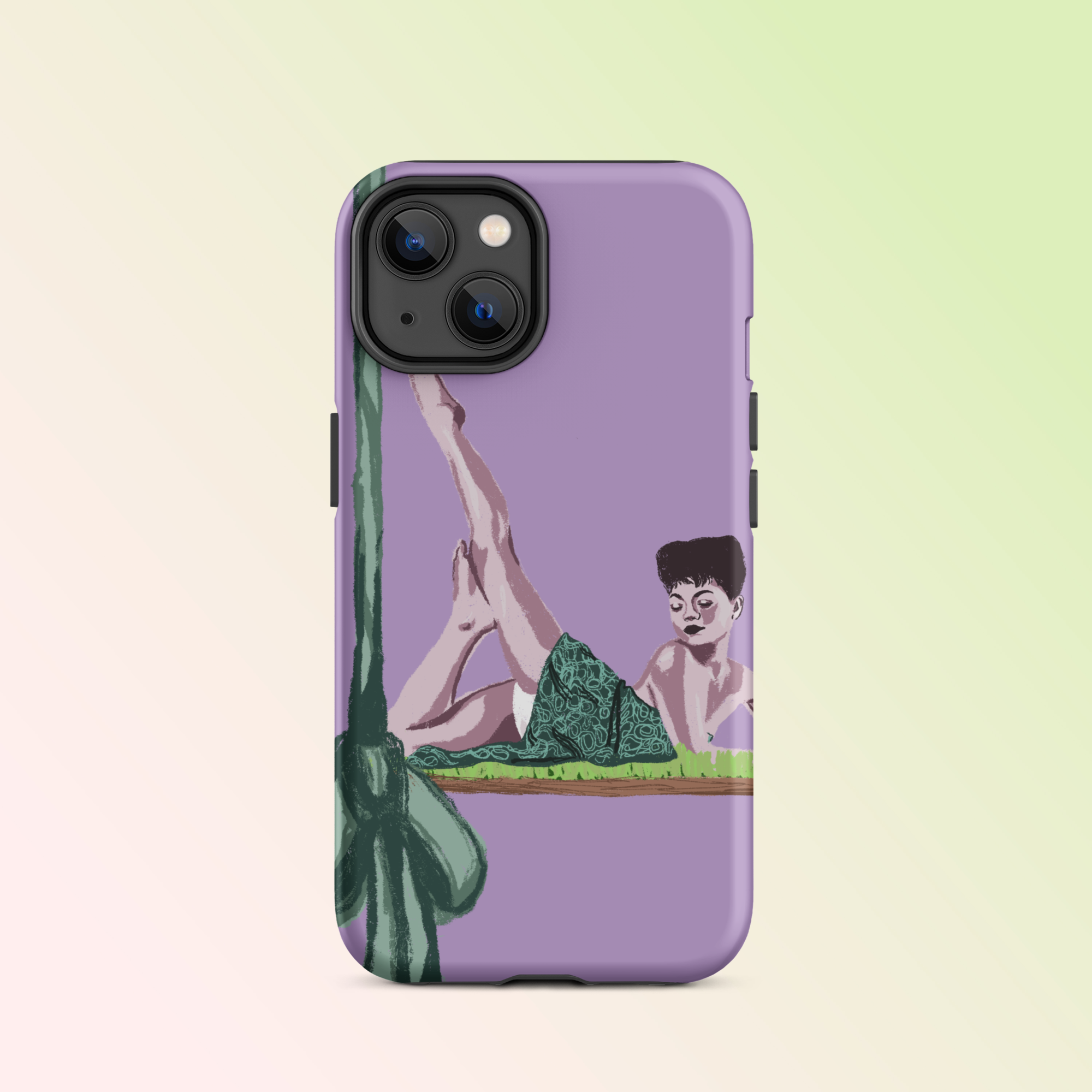 Eartha in the Sky with Ribbons iPhone Case