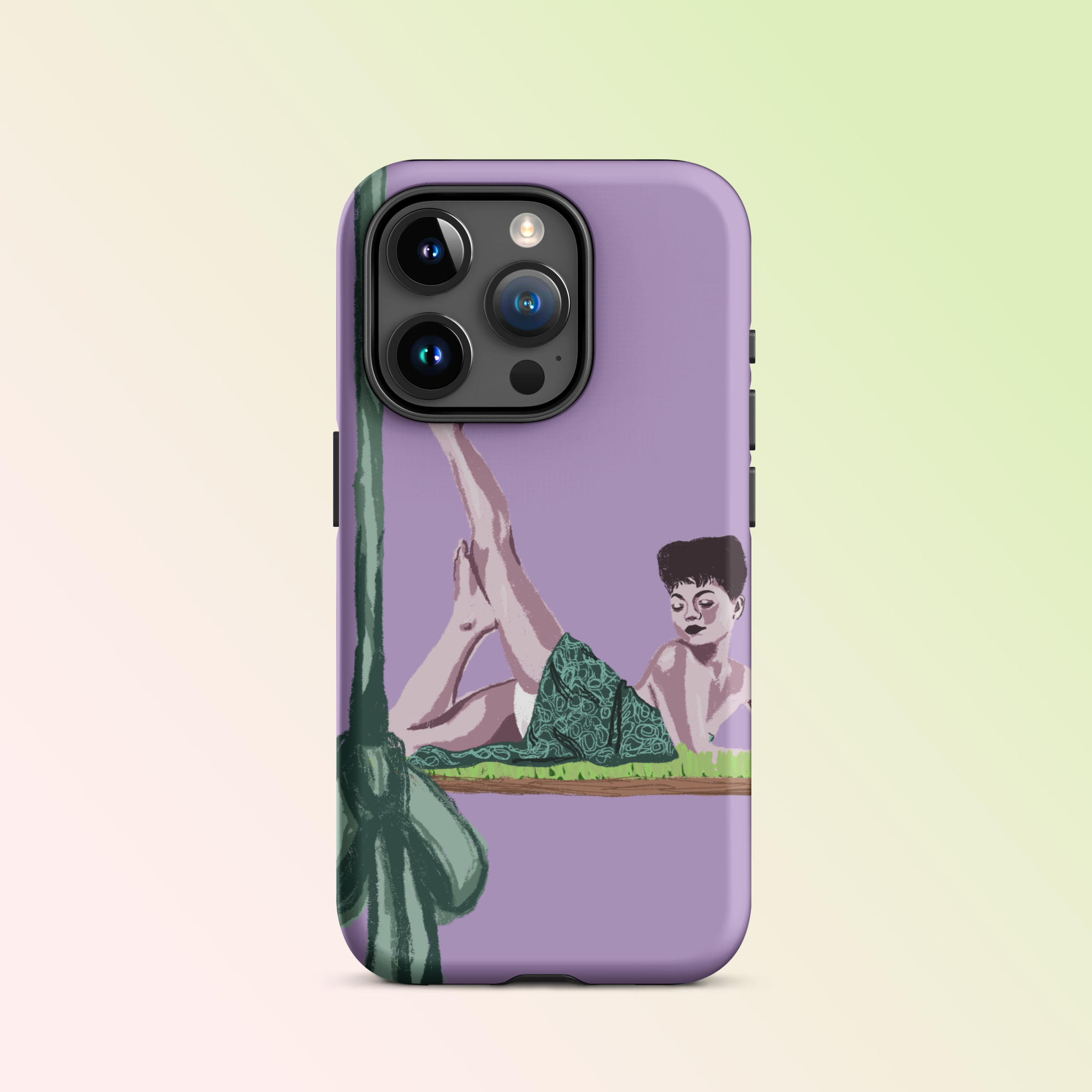 Eartha in the Sky with Ribbons iPhone Case