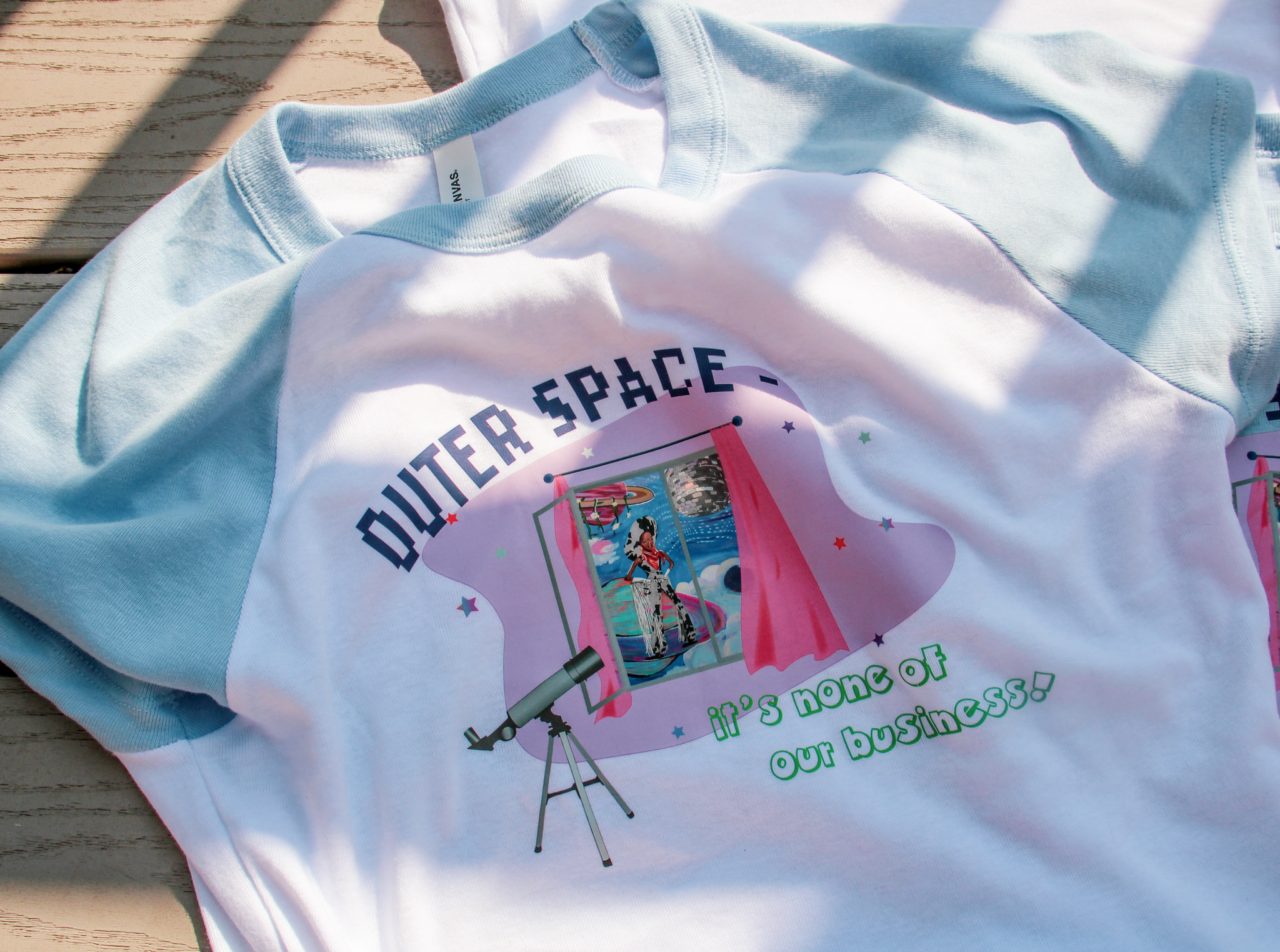 Diana Ross Space Cowgirl Baby Tee | Boygenius-Inspired